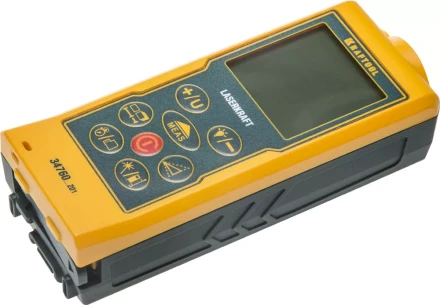 Дальномер лазерный LASER-KRAFT, дальность 5см - 70м, точность 1,5мм, KRAFTOOL 34760 34760_z01 купить в Уфе
