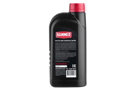 Масло для пильных цепей HAMMER 502-003, 1л купить в Уфе