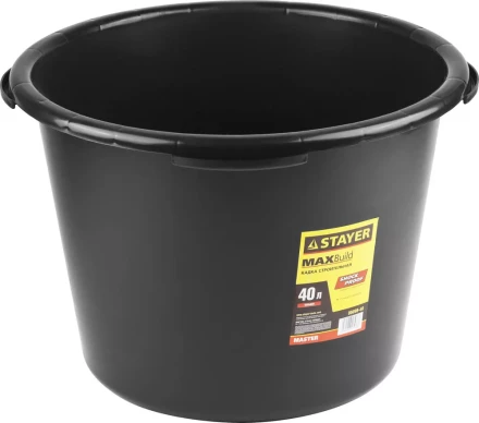 Кадка STAYER &quot;MASTER&quot; строительная пластмассовая, 40л 06098-40 купить в Уфе