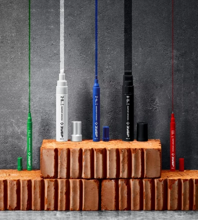 ЗУБР МК-400 зеленый, 2-4 мм маркер-краска (06325-4) купить в Уфе