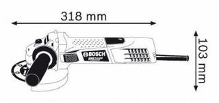 Углошлифовальная машина BOSCH GWS 7-115 Е (0.601.388.201) купить в Уфе