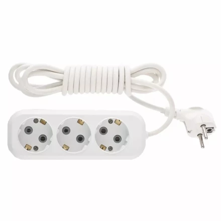 Удлинитель бытовой серия УХз-10-310 с заземлением 10м 3 роз. 10А DENZEL 95969 купить в Уфе