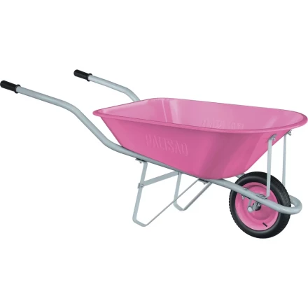 Тачка садовая Pink Line одноколесная объем 78 литров PALISAD 68969 купить в Уфе