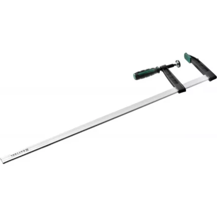 Струбцина, KRAFTOOL 32011-120-800, тип &quot;F&quot;, DIN 5117, двухкомпонентная ручка, 120х800мм 32011-120-800 купить в Уфе