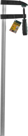 Струбцина, KRAFTOOL 32011-120-800, тип &quot;F&quot;, DIN 5117, двухкомпонентная ручка, 120х800мм 32011-120-800 купить в Уфе