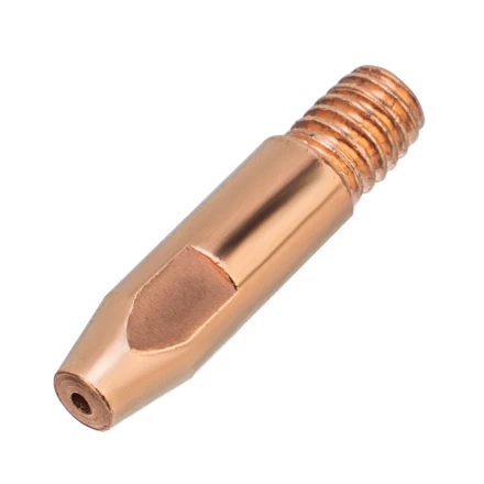 Токосъемный наконечник под проволоку 1,2 мм, М6х28, E-CU, 20 шт для MIG горелки тип 24 Denzel 93648 купить в Уфе