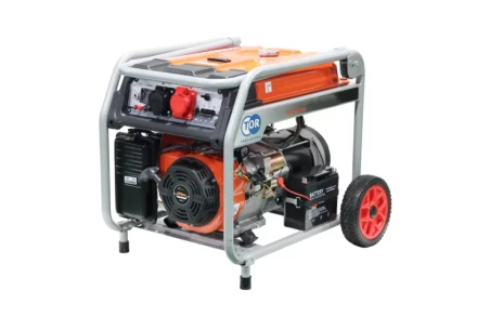 Генератор бензиновый TOR KM6500HE 5кВт 220В/380В с электростартером 1045856 купить в Уфе