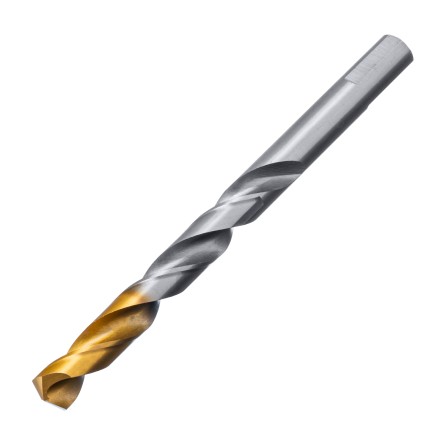 Сверло спиральное по металлу Denzel, 11 x 142 мм, Р6М5, Golden Tip, 718243 купить в Уфе