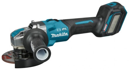 Угловая шлифовальная машина 115мм Makita GA040GZ01, 40V, без АКБ и ЗУ купить в Уфе