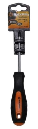 Отвёртка крестовая PZ1 80 мм Вихрь купить в Уфе