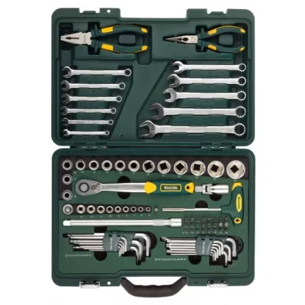 Набор KRAFTOOL &quot;INDUSTRIE&quot; Слесарно-монтажный инструмент, 84 предмета 27977-H84 купить в Уфе