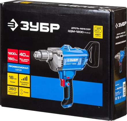 Дрель-миксер ЗДМ-1200 РММ2 серия ПРОФЕССИОНАЛ купить в Уфе