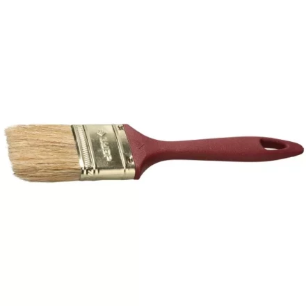 Кисть плоская ЗУБР &quot;УНИВЕРСАЛ-МАСТЕР&quot; &quot;КП-11&quot;, натуральная щетина, пластмассовая ручка, 38мм 4-01011-038 купить в Уфе