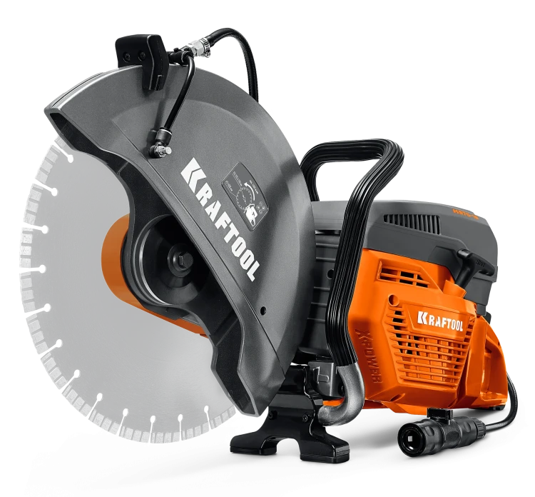 KRAFTOOL 4800 Вт, 400 мм, без диска, бензорез по бетону (бетонорез) (K970-16) купить в Уфе