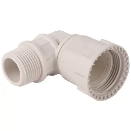 Переходник угловой 90° ЗУБР &quot;ШиреФит&quot; &quot;накидная гайка - наружная резьба&quot;, 32мм - 1&quot; 51485-32-1 купить в Уфе