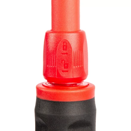 Диэлектрическая динамометрическая отвертка VDE КВТ НИО-3306 со сменными битами SLIM, 6 шт. (90952) купить в Уфе