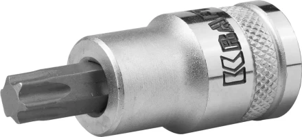 Торцовая бита-головка KRAFTOOL &quot;INDUSTRIE QUALITAT&quot;, материал S2, TORX, сатинированная, 1/2&quot;, Т50 27905-50_z01 купить в Уфе