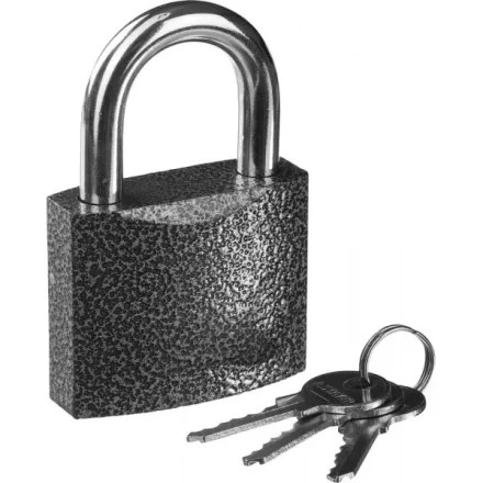 Замок STAYER &quot;STANDARD&quot; навесной, металлический корпус, закаленная дужка, 63 мм 37160-60 купить в Уфе