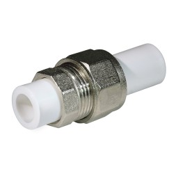 Соединение разборное PP-R 32 мм белое (25/50) 45506