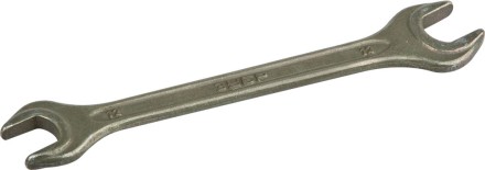 Ключ рожковый ЗУБР, серия &quot;Т-80&quot;, оцинкованный, 12х13мм 2701-12-13 купить в Уфе