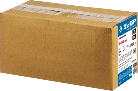 ЗУБР DIN 1624, M4 x 8 мм, цинк, 5 кг, врезная гайка (303780-04) купить в Уфе