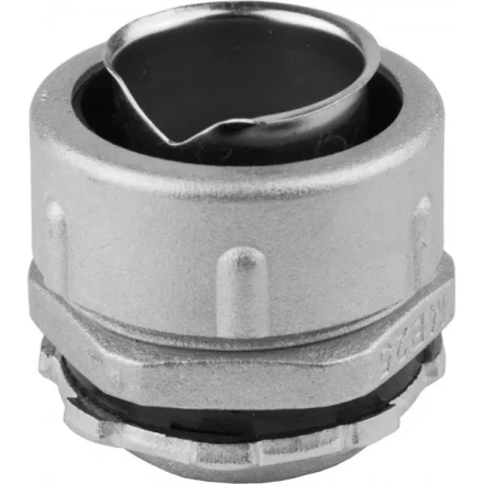 Муфта СВЕТОЗАР вводная металлич, с наружной резьбой, для металлорукава диаметром 25мм, IP54 60200-25 купить в Уфе