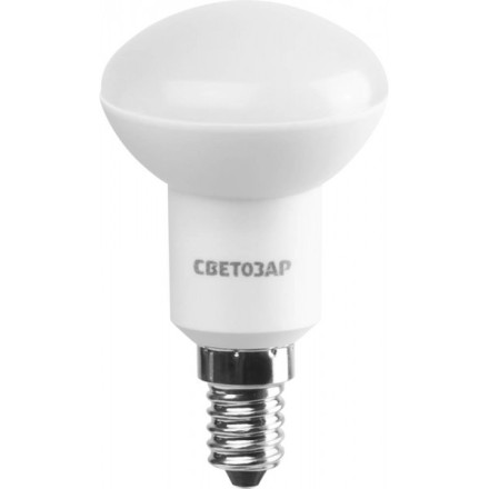 Лампа СВЕТОЗАР светодиодная &quot;LED technology&quot;, цоколь E14(миньон), яркий белый свет (4000К), 45 (5Вт), 220В 44504-45 купить в Уфе