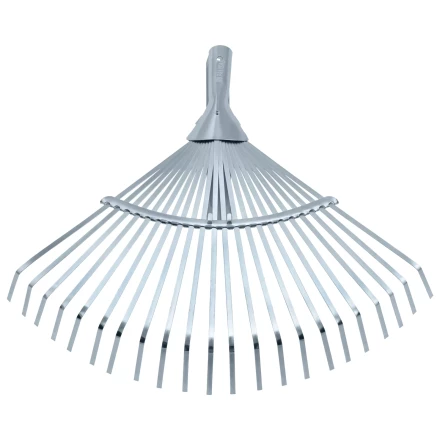 Грабли веерные стальные Palisad, 300 - 480 мм, 22 плоских зуба, оцинкованные,раздвижные, без черенка, 617675 купить в Уфе