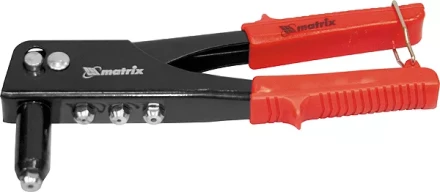 Заклепочник 225 мм заклепки 2,4-3,2-4,0-4,8 мм MATRIX 40515 купить в Уфе