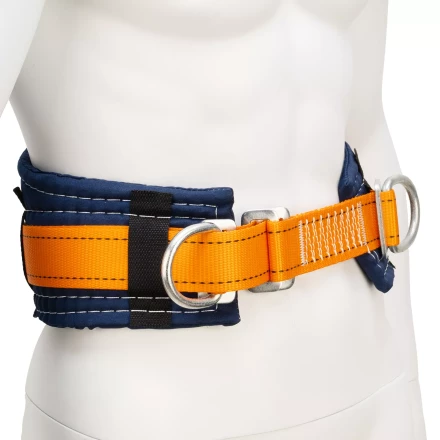 Удерживающая привязь безлямочная Сибртех 89505, модель УП I, прошитый высокий кушак купить в Уфе