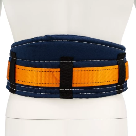 Удерживающая привязь безлямочная Сибртех 89505, модель УП I, прошитый высокий кушак купить в Уфе