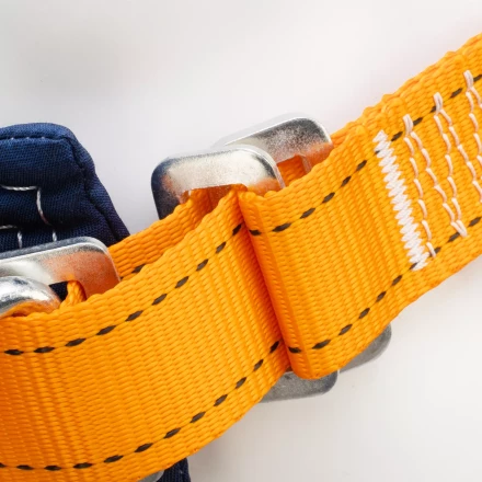 Удерживающая привязь безлямочная Сибртех 89505, модель УП I, прошитый высокий кушак купить в Уфе