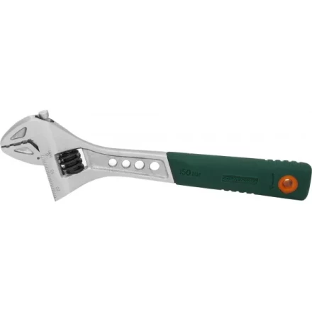 Ключ разводной 150  0-19 мм пластиковая ручка  W27 АТ6 Jonnesway 48045 купить в Уфе