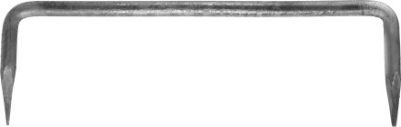 Скоба строительная кованая ЗУБР &quot;МАСТЕР&quot;, 10х250х70 мм, 75 шт 311175-250-70 купить в Уфе