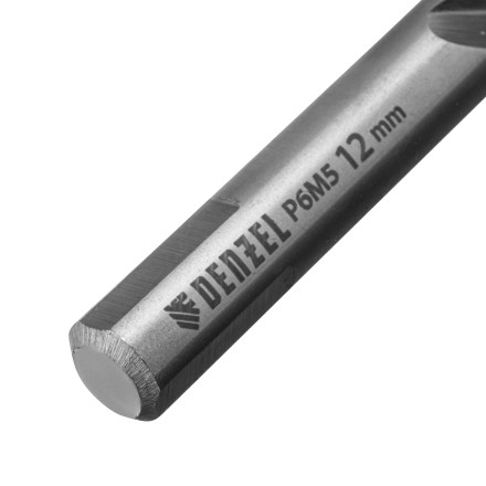 Сверло спиральное по металлу Denzel,  12 x 151 мм, Р6М5, Golden Tip 718244 купить в Уфе
