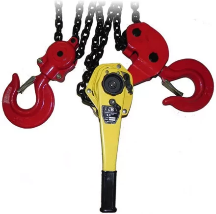 Таль ручная рычажная HSH-V LB г-п 9 тонн H=12 метра купить в Уфе