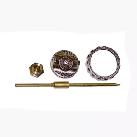 Ремкомплект для краскораспылителя 4 предмета: сопло 1,8 мм + игла + форсунка + зажим сопла  MATRIX 57384 купить в Уфе