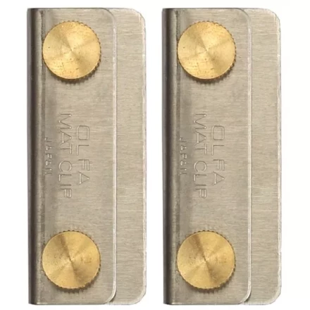 Скоба для скрепления двух ковриков, OLFA OL-CLIPS/2, 2шт OL-CLIPS/2 купить в Уфе