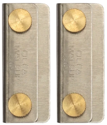 Скоба для скрепления двух ковриков, OLFA OL-CLIPS/2, 2шт OL-CLIPS/2 купить в Уфе