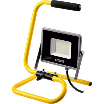 Прожектор LEDPro светодиодный, STAYER Profi 57135-30, переносной с подставкой, 30Вт 57135-30 купить в Уфе