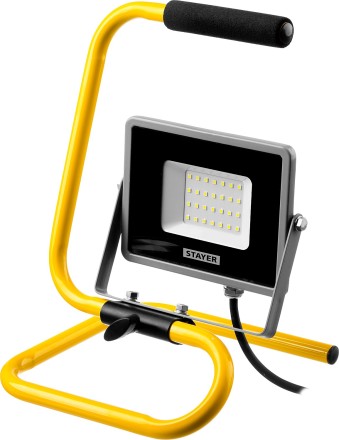 Прожектор LEDPro светодиодный, STAYER Profi 57135-30, переносной с подставкой, 30Вт 57135-30 купить в Уфе