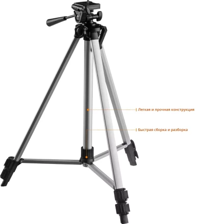 Нивелиры лазерные Крест-2D 360 две плоскости со штативом серия ПРОФЕССИОНАЛ купить в Уфе