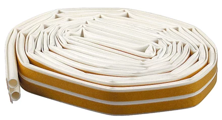 Уплотнитель ЗУБР силиконовый самоклеящийся профиль &quot;O&quot;, белый, 16м 4-40925-016 купить в Уфе