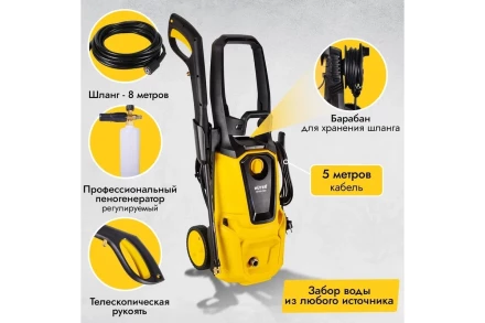 Мойка высокого давления HUTER W195-PRO купить в Уфе