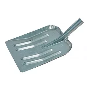 Лопата снеговая 380 х 370 мм без черенка стальная эмалированная СИБРТЕХ Россия 61531 купить в Уфе