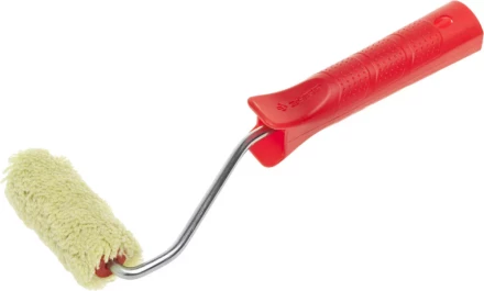 Мини-валик ЗУБР &quot;МАСТЕР&quot;&quot;СИНТЕКС&quot;, полиакрил 12мм, ручка 6мм, d=15/70мм 03504-07 купить в Уфе