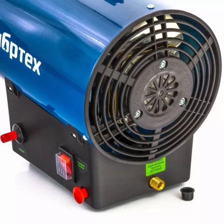 Газовая тепловая пушка СТГ-15, 15 кВт, 500 м3/ч, пропан-бутан Сибртех 96452 купить в Уфе