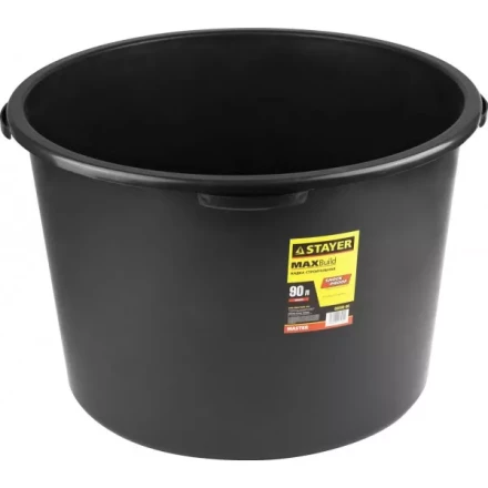 Кадка STAYER &quot;MASTER&quot; строительная пластмассовая, 90л 06098-90 купить в Уфе