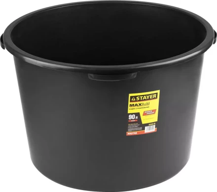 Кадка STAYER &quot;MASTER&quot; строительная пластмассовая, 90л 06098-90 купить в Уфе