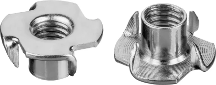 ЗУБР DIN 1624, M5 x 8 мм, цинк, 5 кг, врезная гайка (303780-05) купить в Уфе